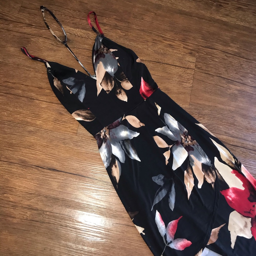 Women’s Goodtimes USA Floral Evening Dress